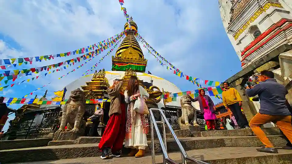 Swoyambhunath Stupa-Unesco World Heritage Sites in Kathmandu