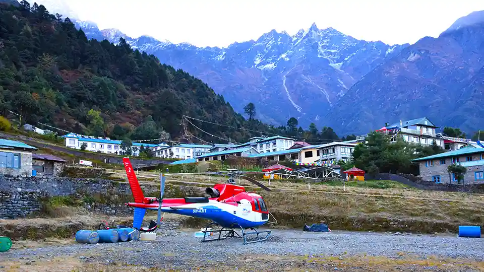 Kathmandu to Lukla Helicopter Flight