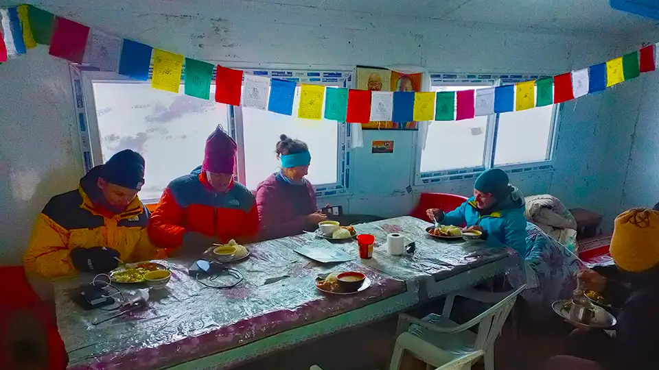 Manaslu Circuit Trek Difficulty-Food