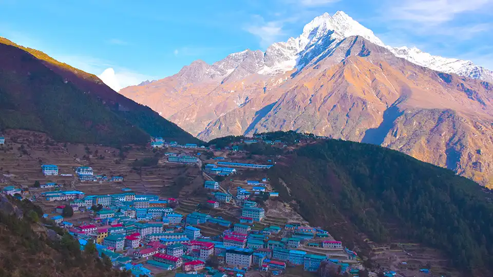 Everest Namche Village Trekking in Nepal