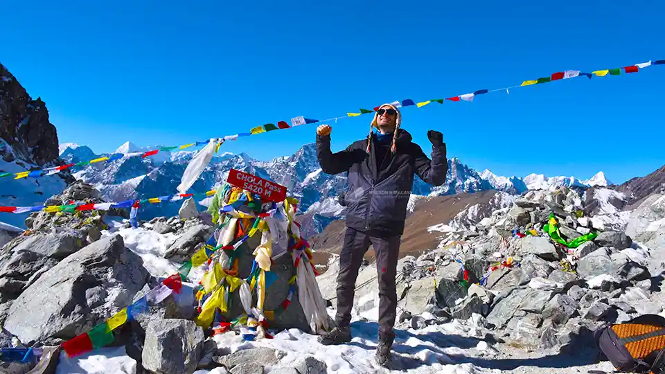 Cho La Pass-Best Everest View Point
