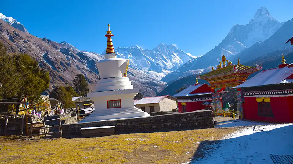 Everest View Point From Tengboche