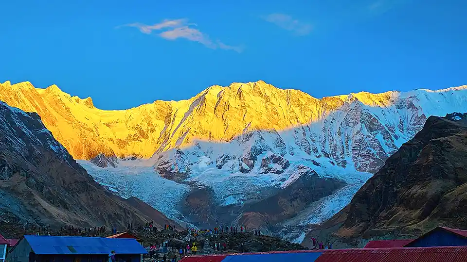 view of Annapurna Massif-Reasons to do Annapurna Base Camp Trekking