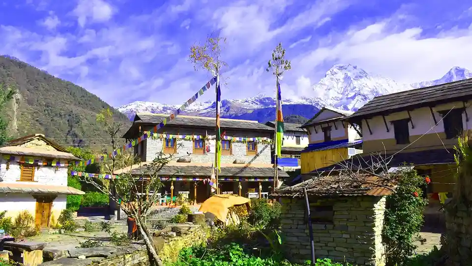 Typical Gurung Village-Resons Why Trek Mardi Himal