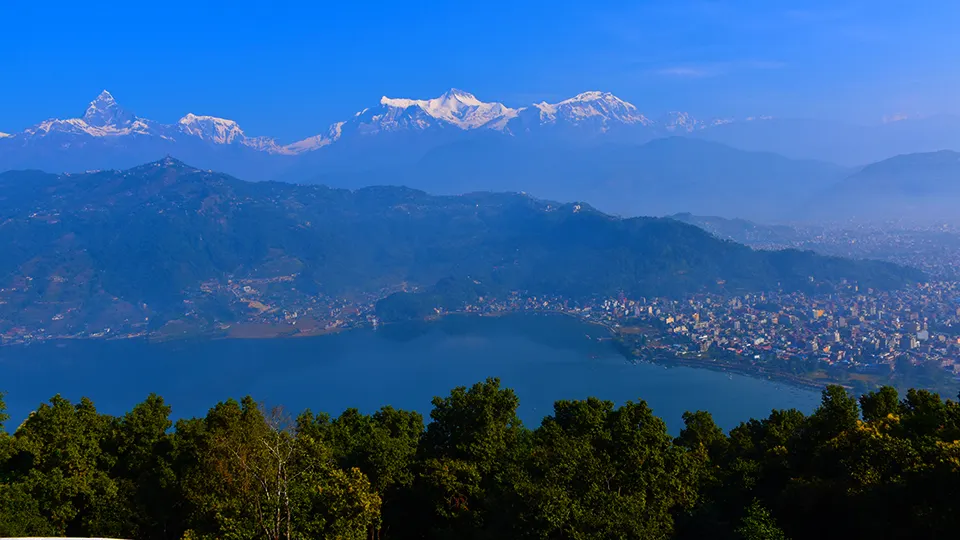 Landscapes of Pokhara Nepal