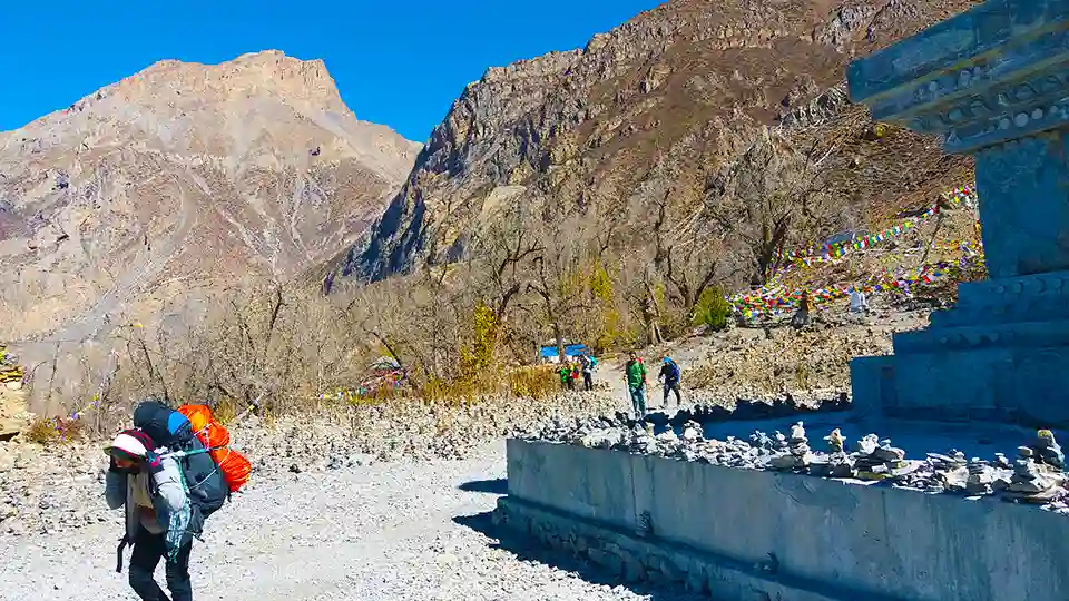 Landscapes of Upper Mustang Nepal