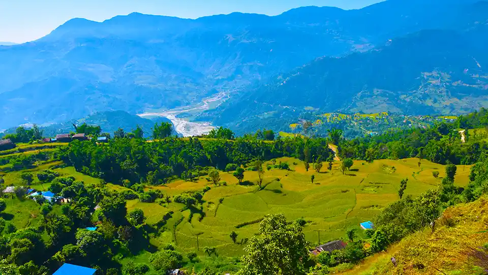 Nepal Dhampus Australian Camp Easy Treks