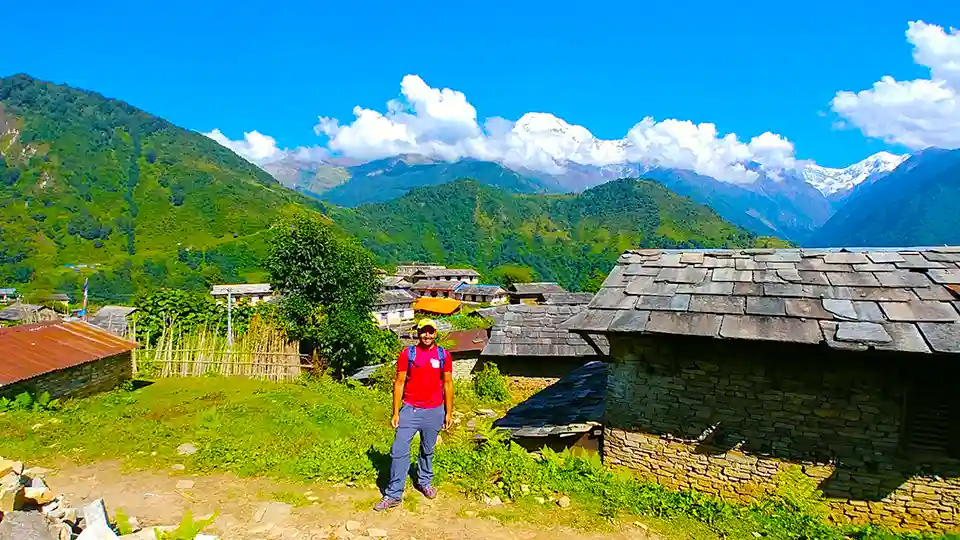 Nepal Mountain Village Ghandruk