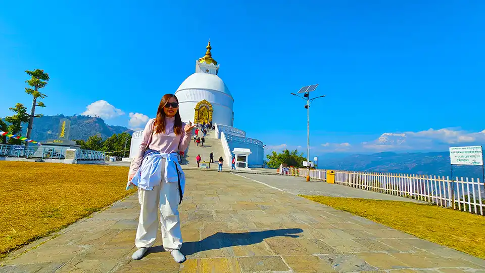 World Peace Stupa Short Treks around Pokhara
