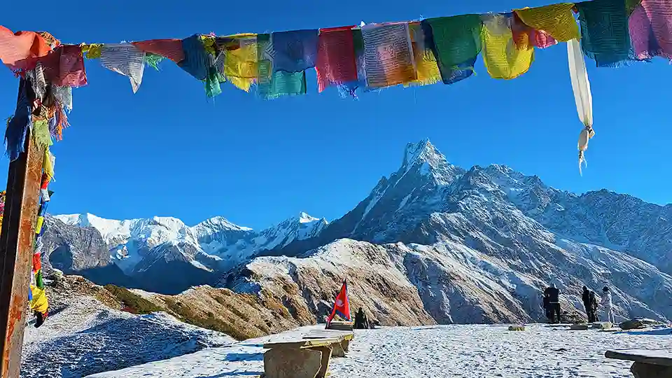 Mardi Himal - Information & Facts 3 Clear Sky of Mardi Himal