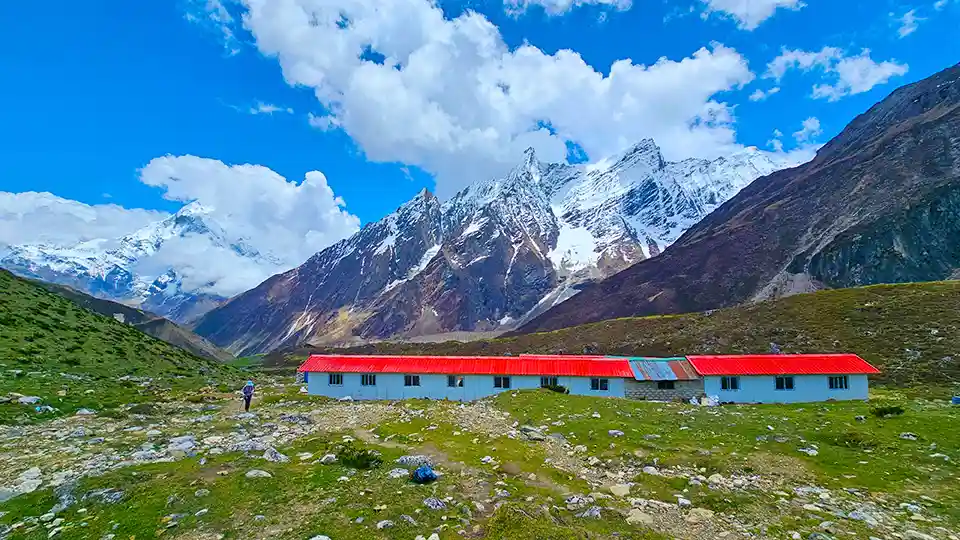 Economic Transformation: How the Manaslu Trek is Reshaping Local Livelihoods 2 Local Lodges in Manaslu Region Trek