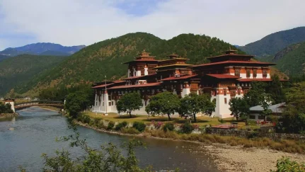 Attraction of Bhutan Punakha