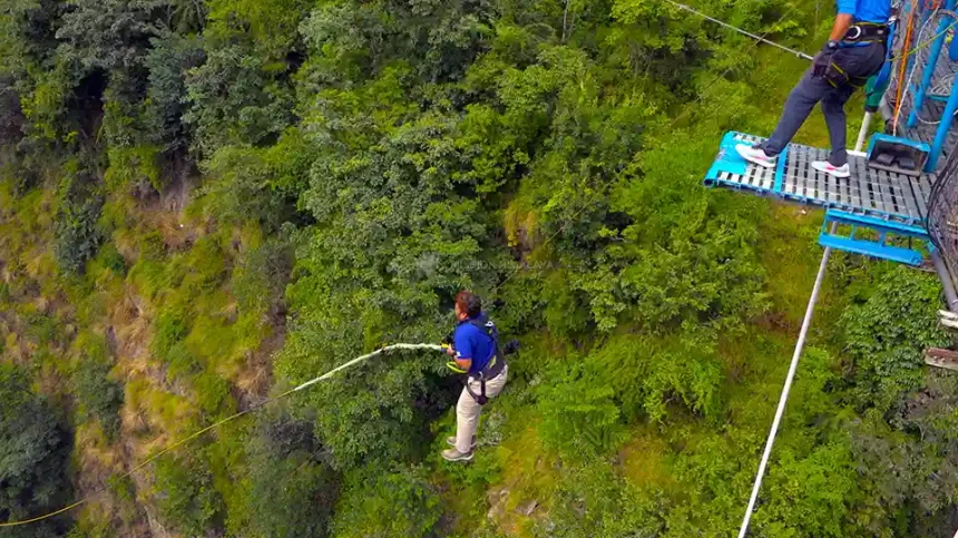 Bungee Jumping in Nepal