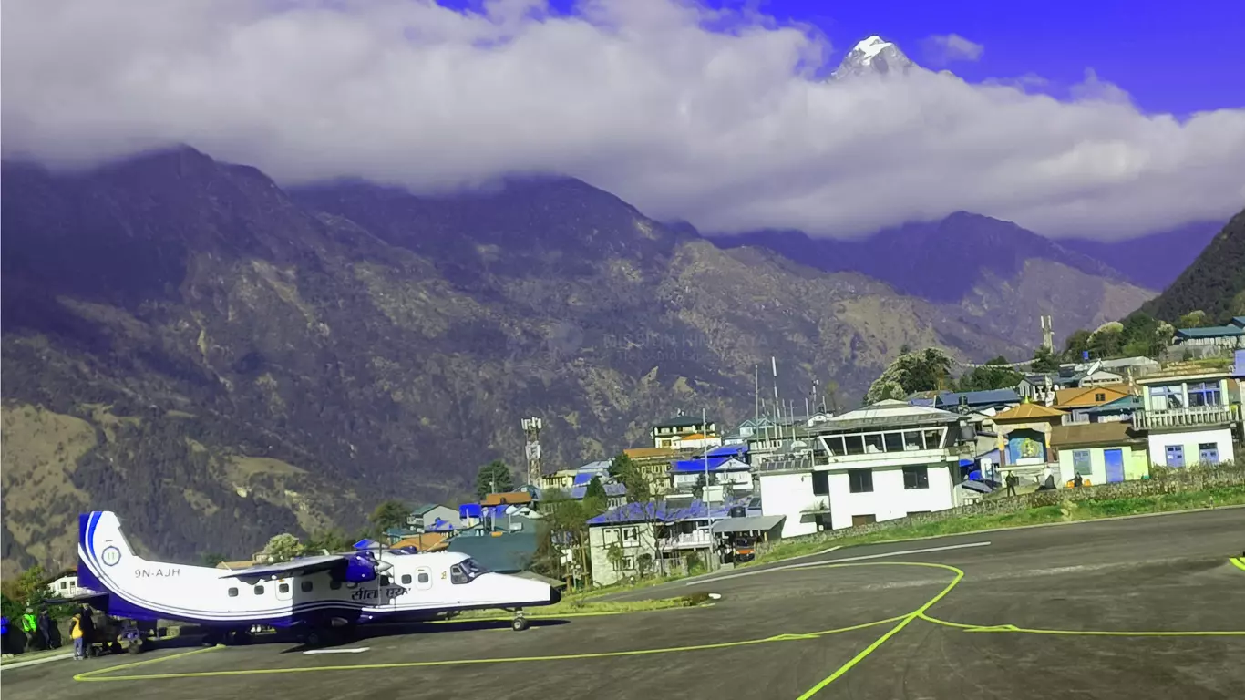 View From Lukla Airport