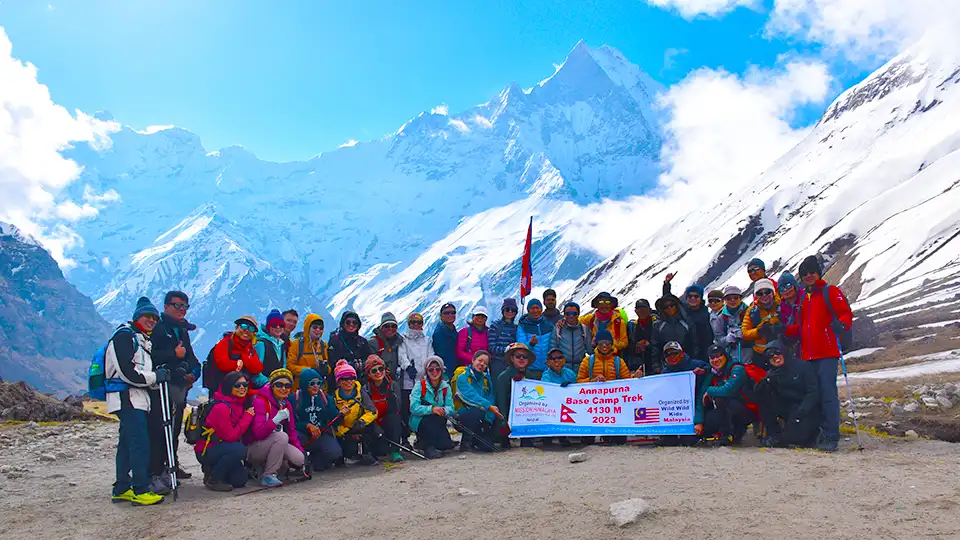 Fishtail View Diring Budget Annapurna Base Camp Trek