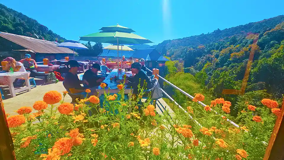 Nangethanti During Annapurna Base Camp Budget Trek