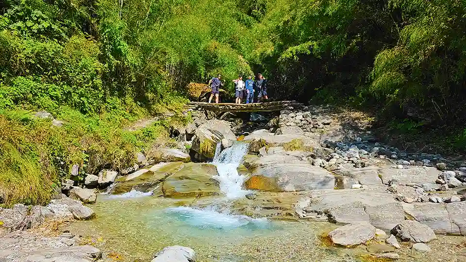 Stream on the way to ABC