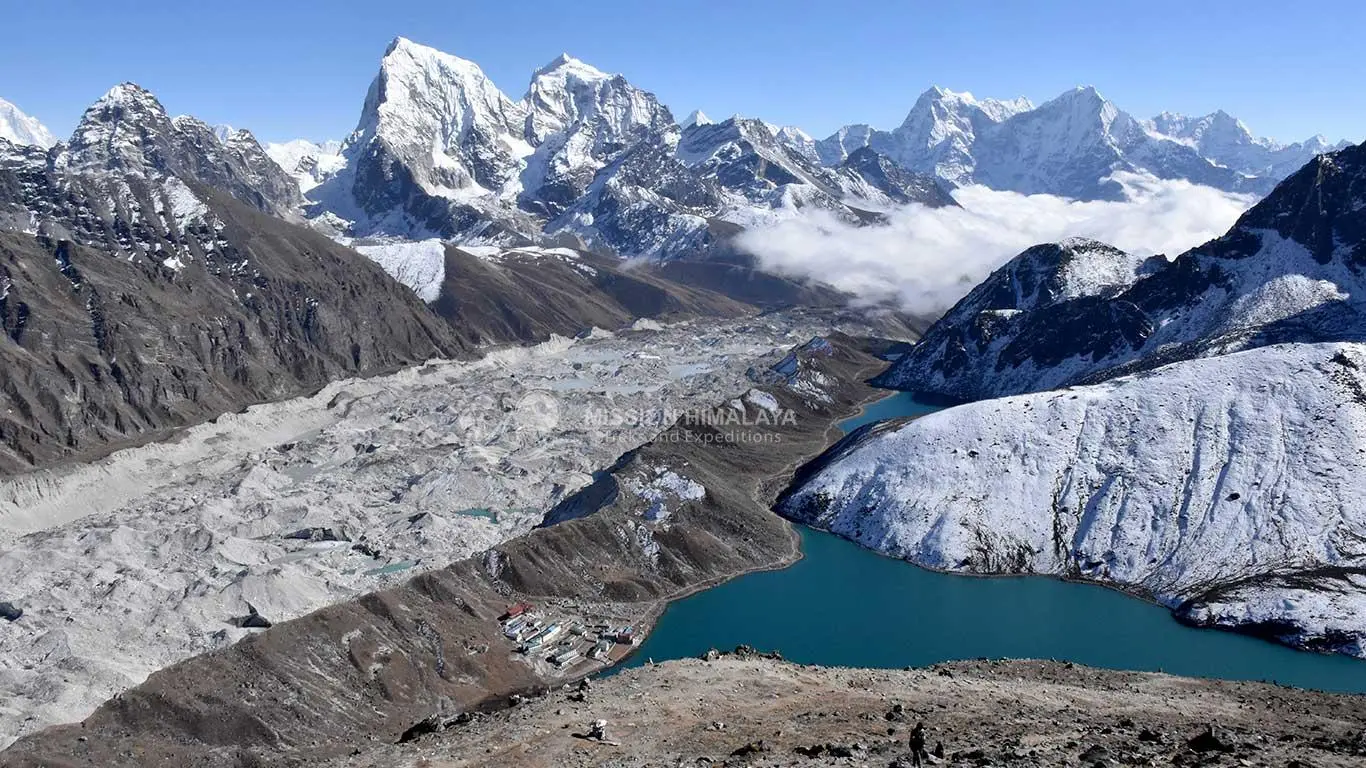 Gokyo lake in Everest Region Nepal