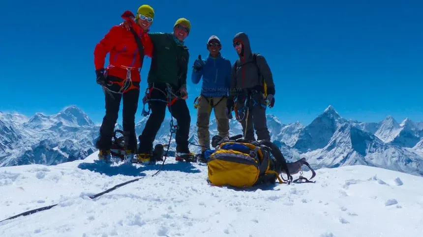 Lobuche east Peak Climbing Difficulty