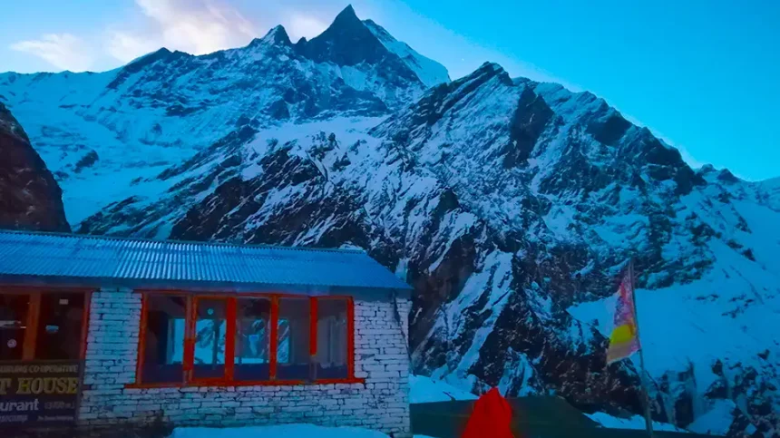 Fishtail Base Camp Inside Annapurna Conservation ARea